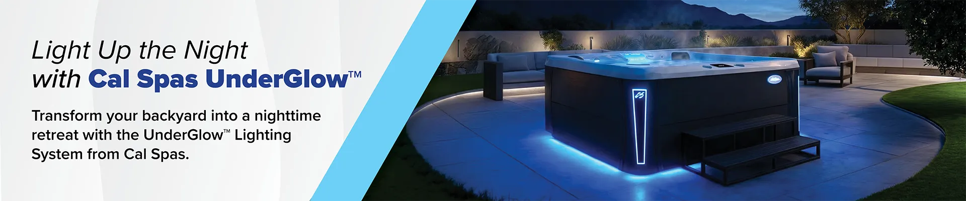 Calspas hot tub being used in a family setting - Brownsville